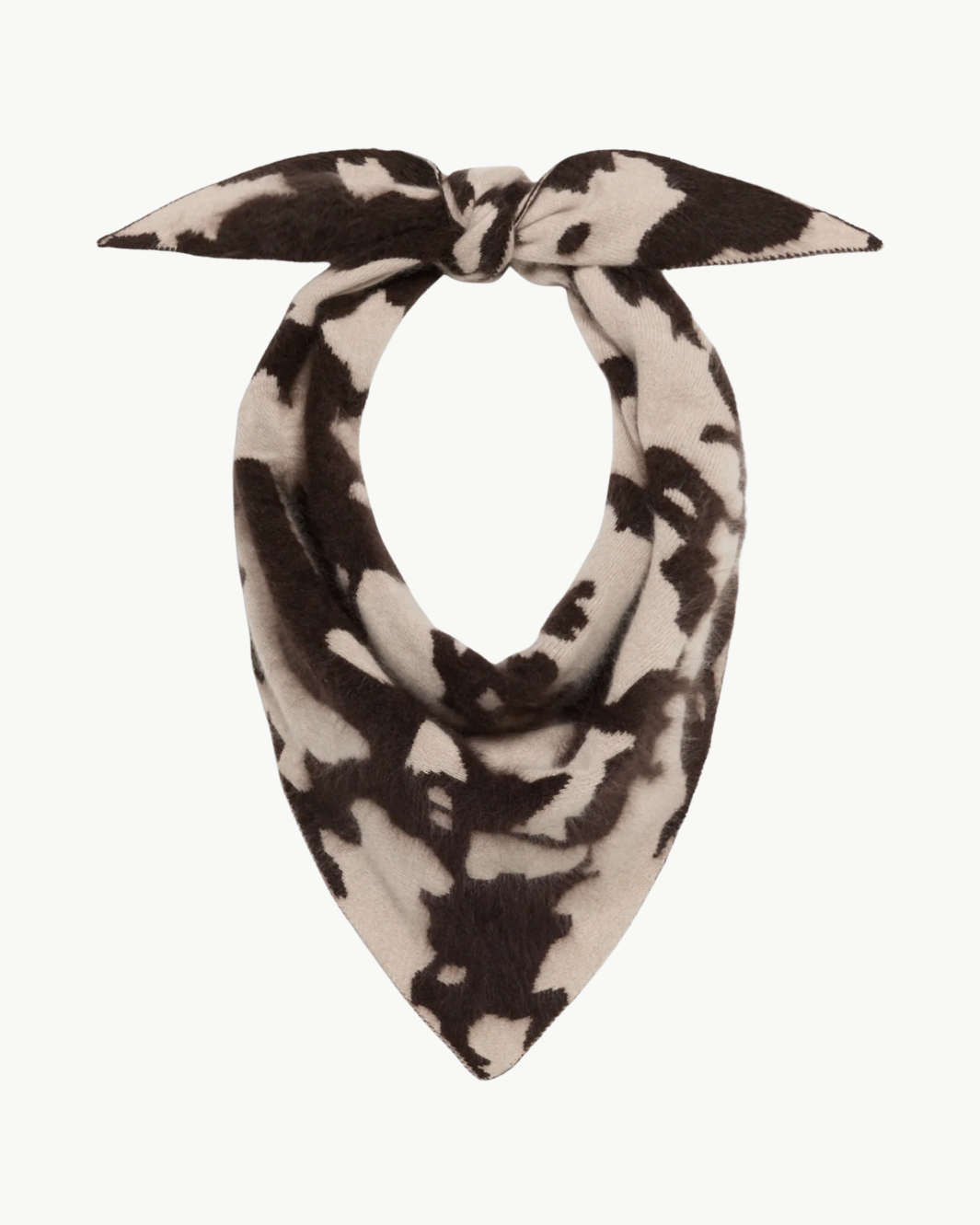 Grizzly Cowhide Wild Rag