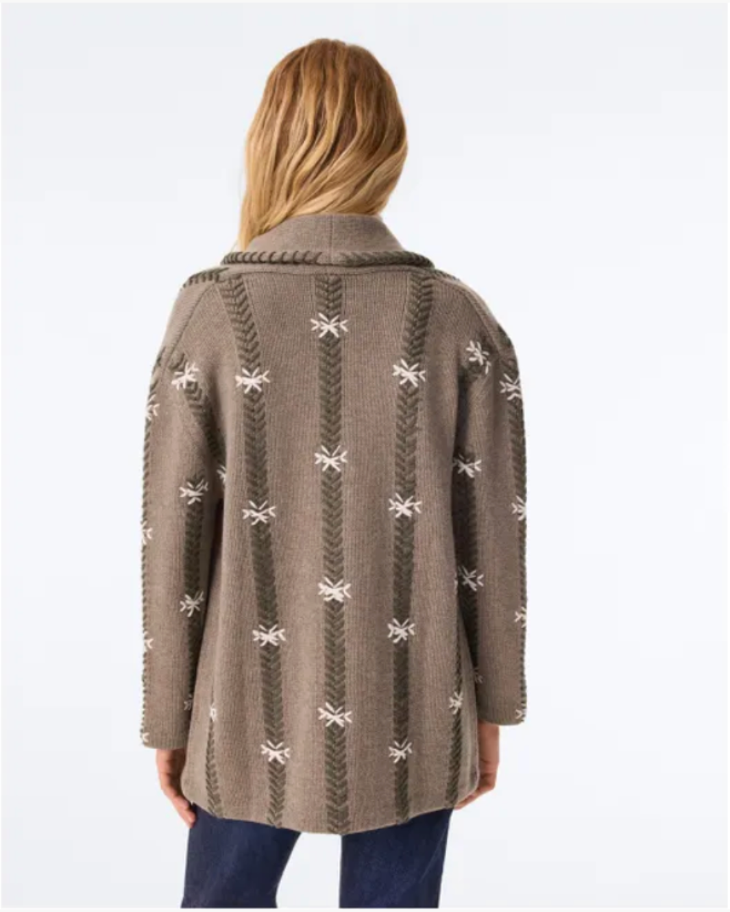 Cody Flake Cashmere Cardigan