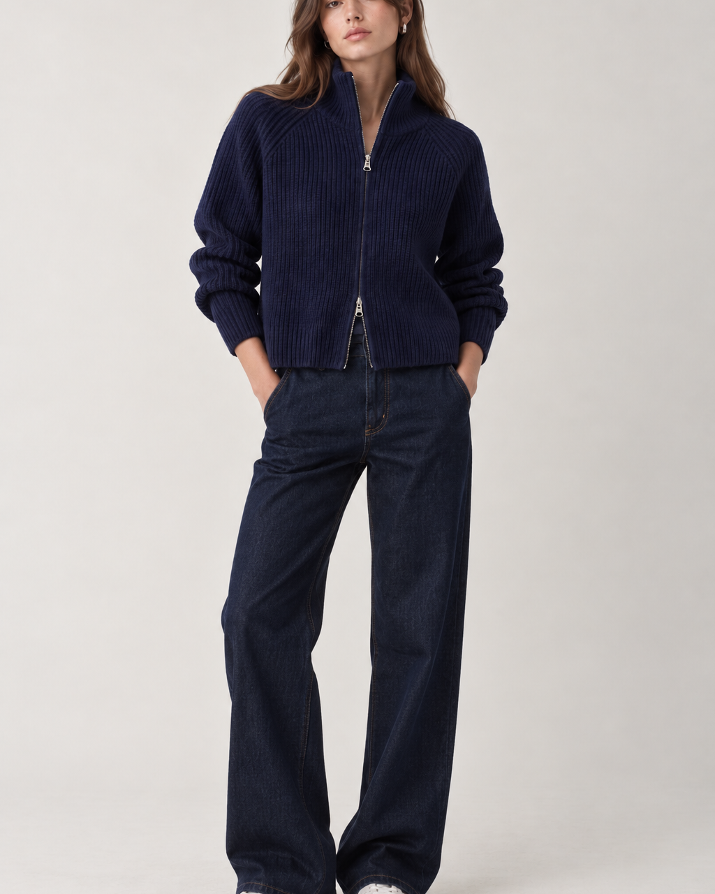 Sadie Zip Cardigan