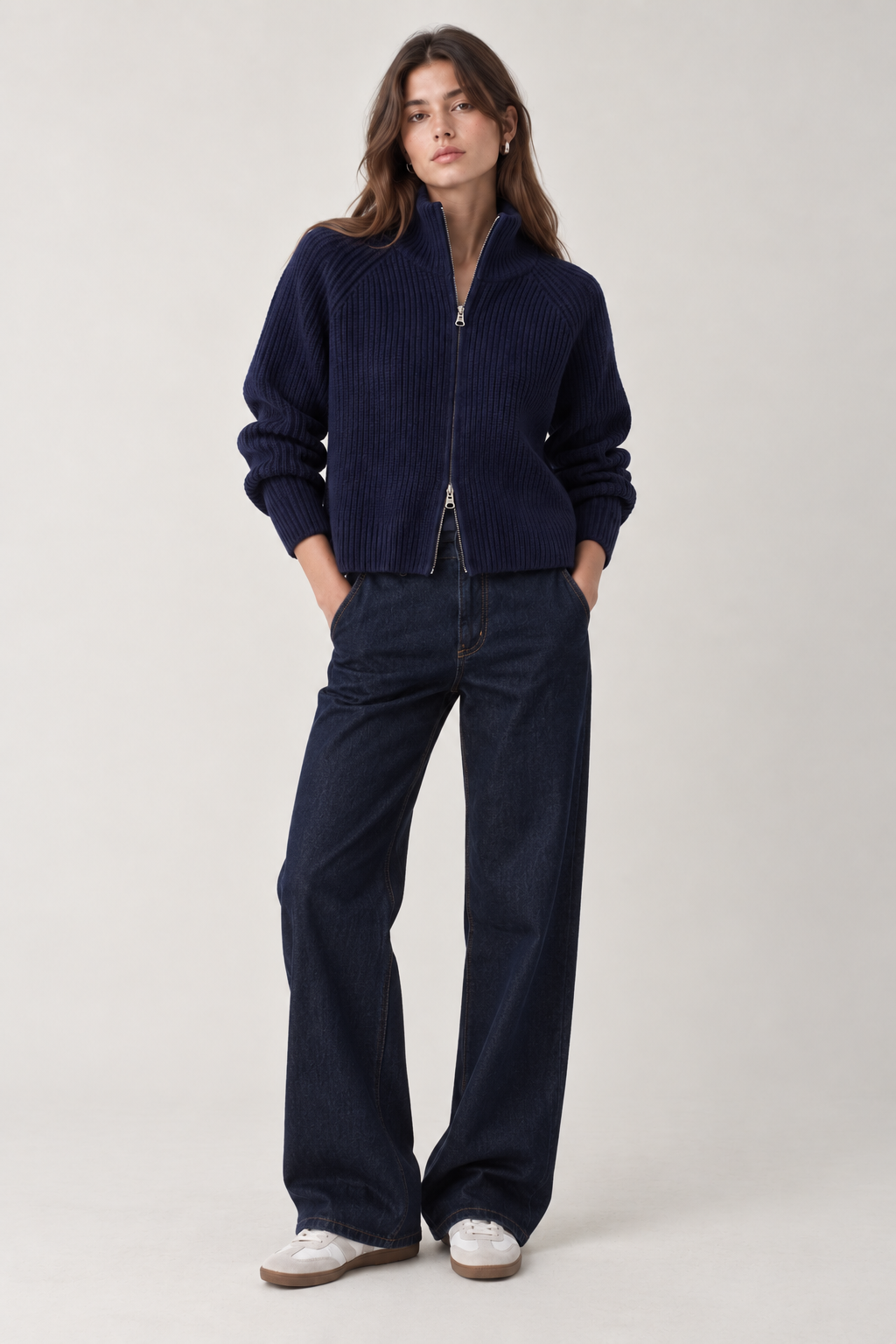Sadie Zip Cardigan