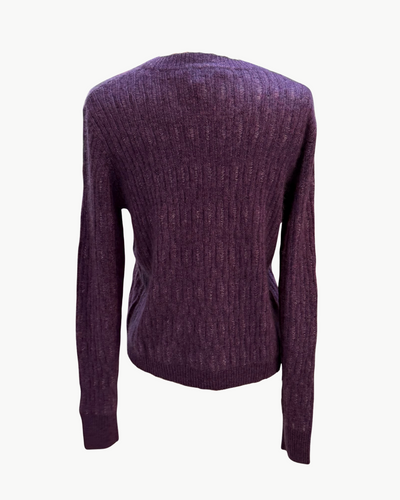 BABY LADDER STITCH BOXY CREW IN CONCORD