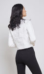 L'Agence Janelle Slim Raw Jacket at Romi Boutique