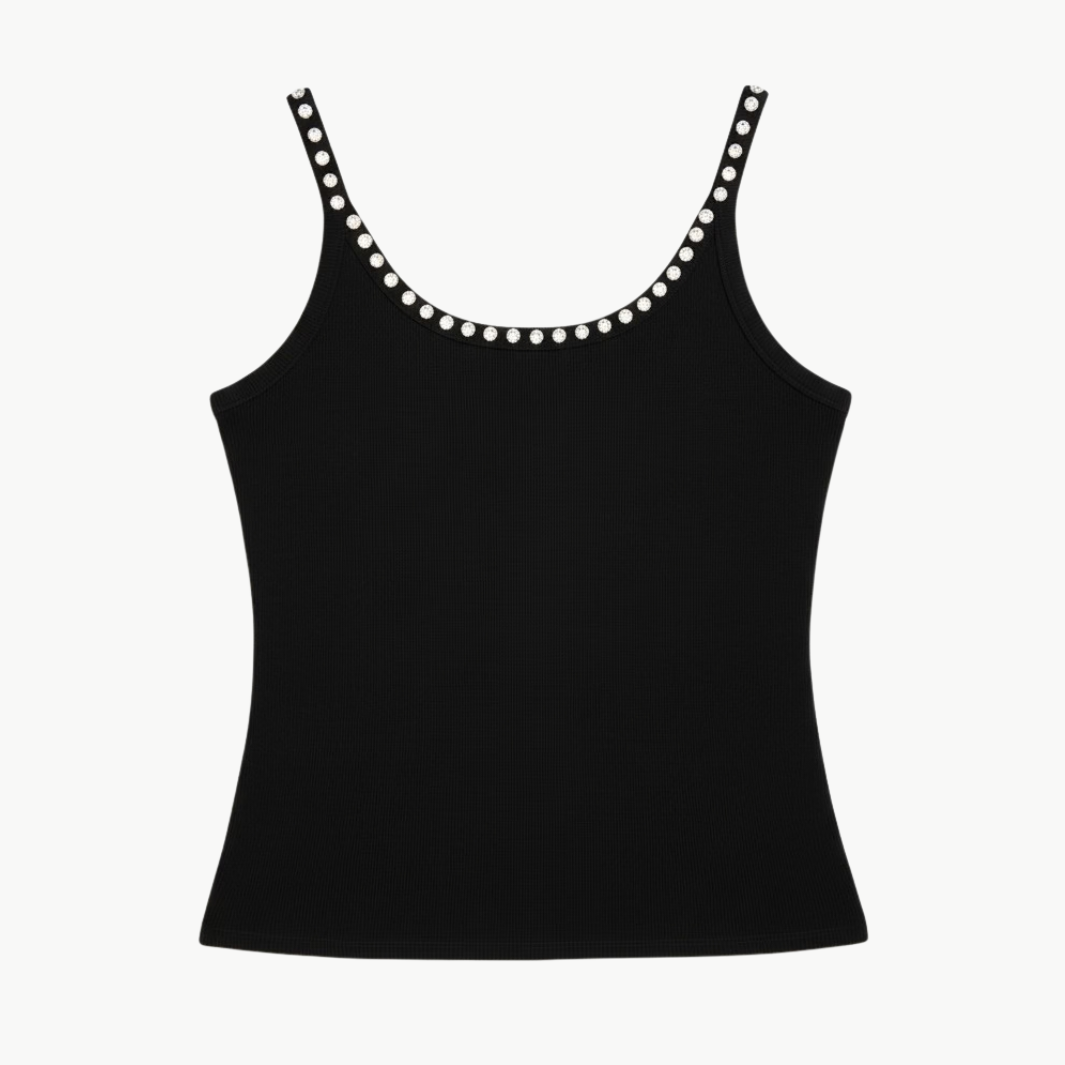 Generation Love IRIS CRYSTAL TANK TOP at Romi Boutique