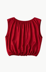 Ramy Brook Brian Jersey Ruched Top at Romi Boutique