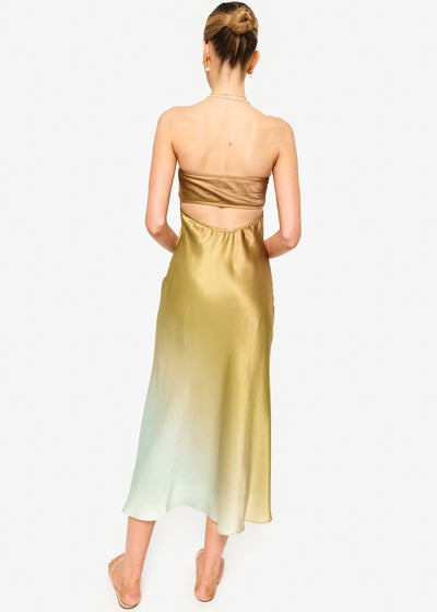 AVEIRO DRESS IN OASIS OMBRE