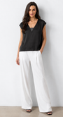 Go Silk Go Metal Shell Top at Romi Boutique