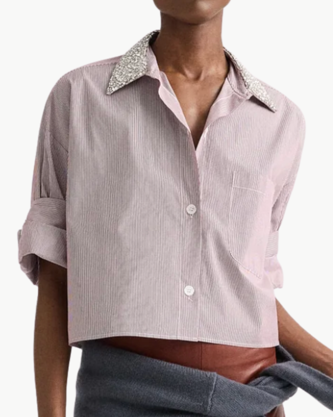 TWP NEXT EX W/ CRYSTAL COLLAR at Romi Boutique