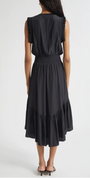 Ramy Brook COCO SMOCKED SLEEVELESS DRESS at Romi Boutique