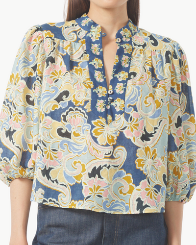 BETHANY BLOUSE IN COTSWOLD PRINT