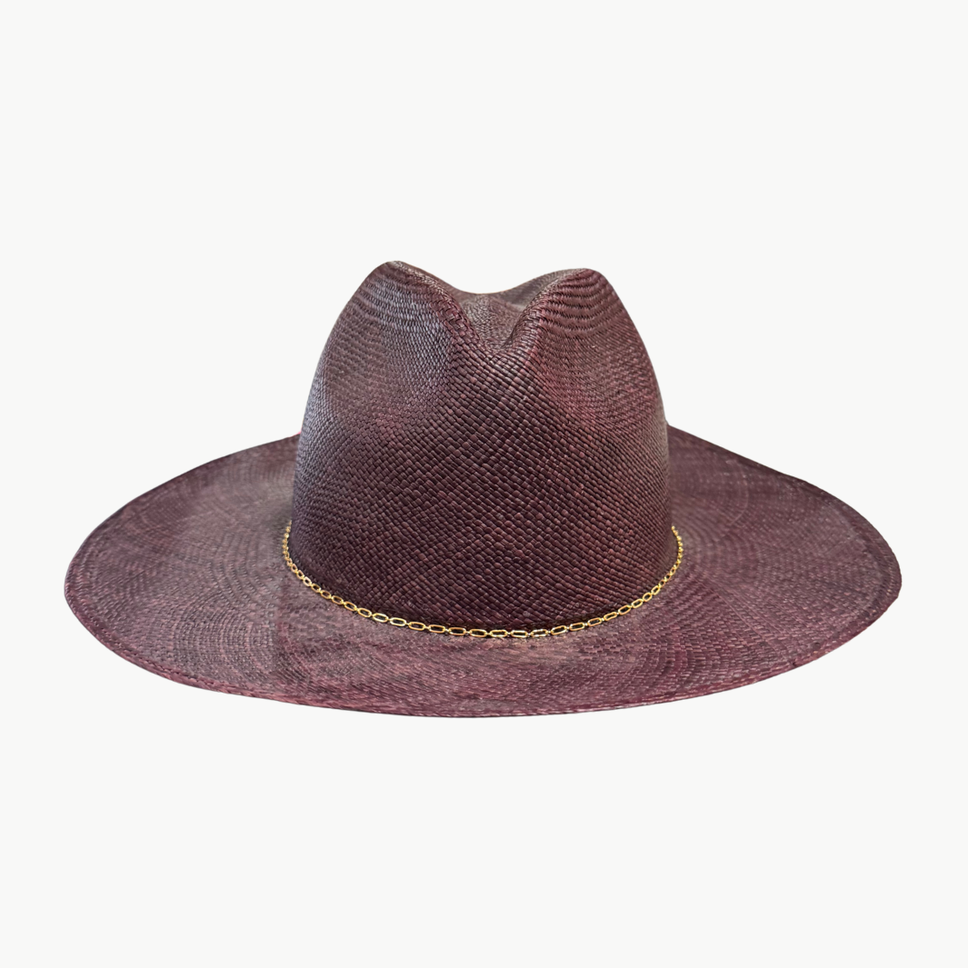 LUISA HAT IN CHOCOLATE