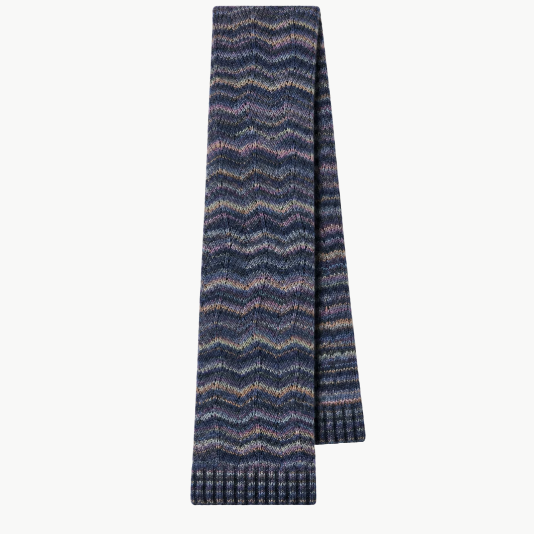 Space Dye Basketweave Scarf