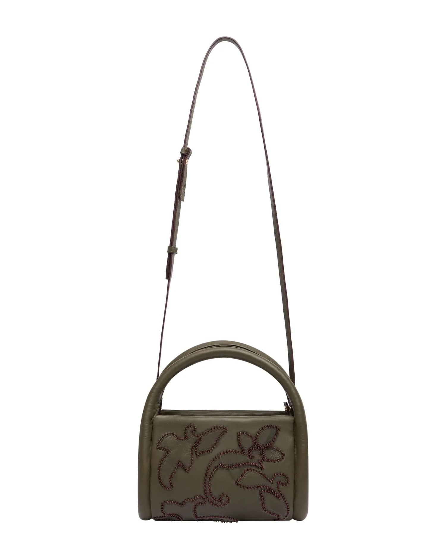 Duke Leather Applique Bag