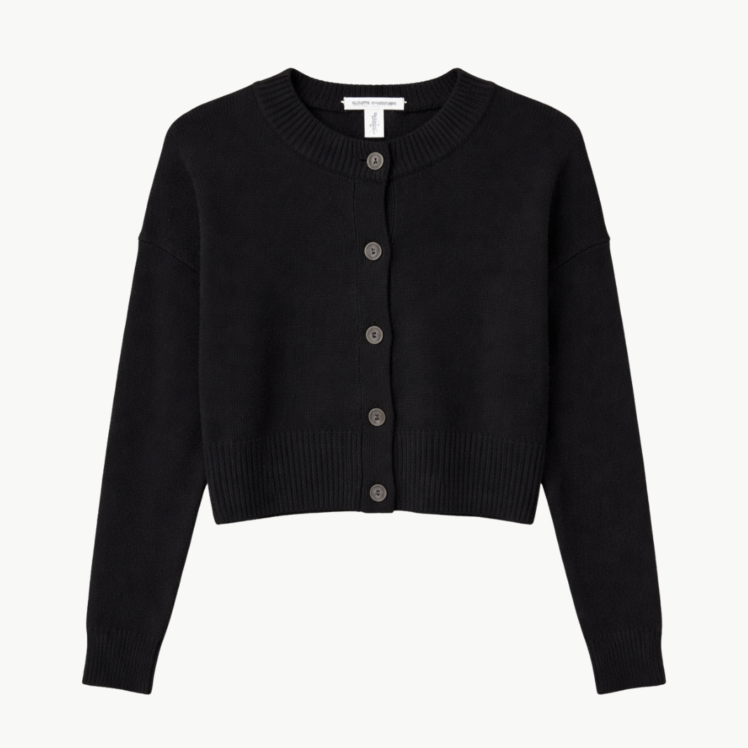 Autumn Cashmere CROPPED CARDIGAN at Romi Boutique