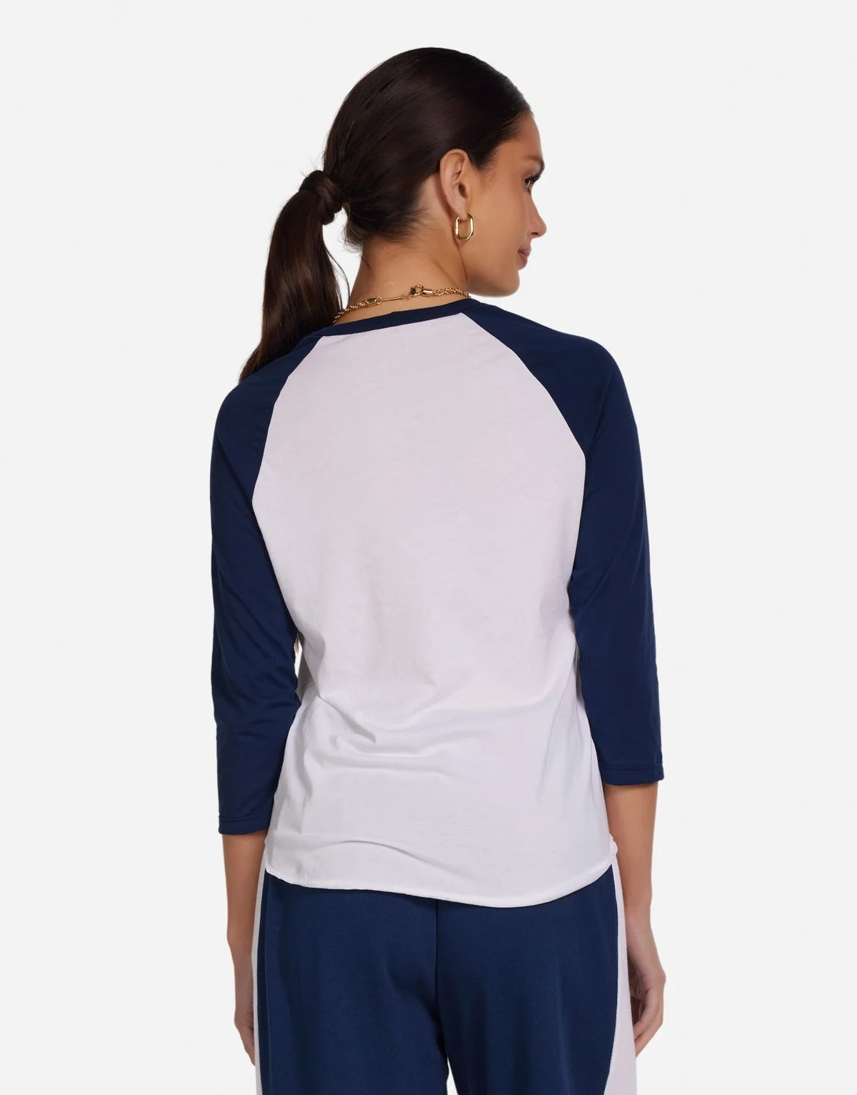 Michael Lauren Katya Raglan Tee at Romi Boutique