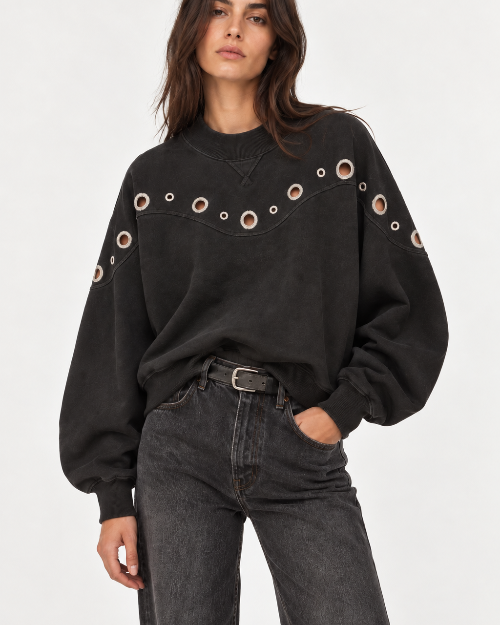 Isabel Marant Nylex Sweatshirt at Romi Boutique