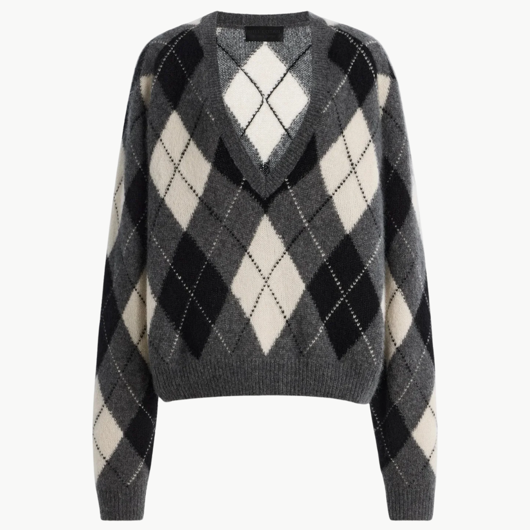 Feron Argyle Sweater