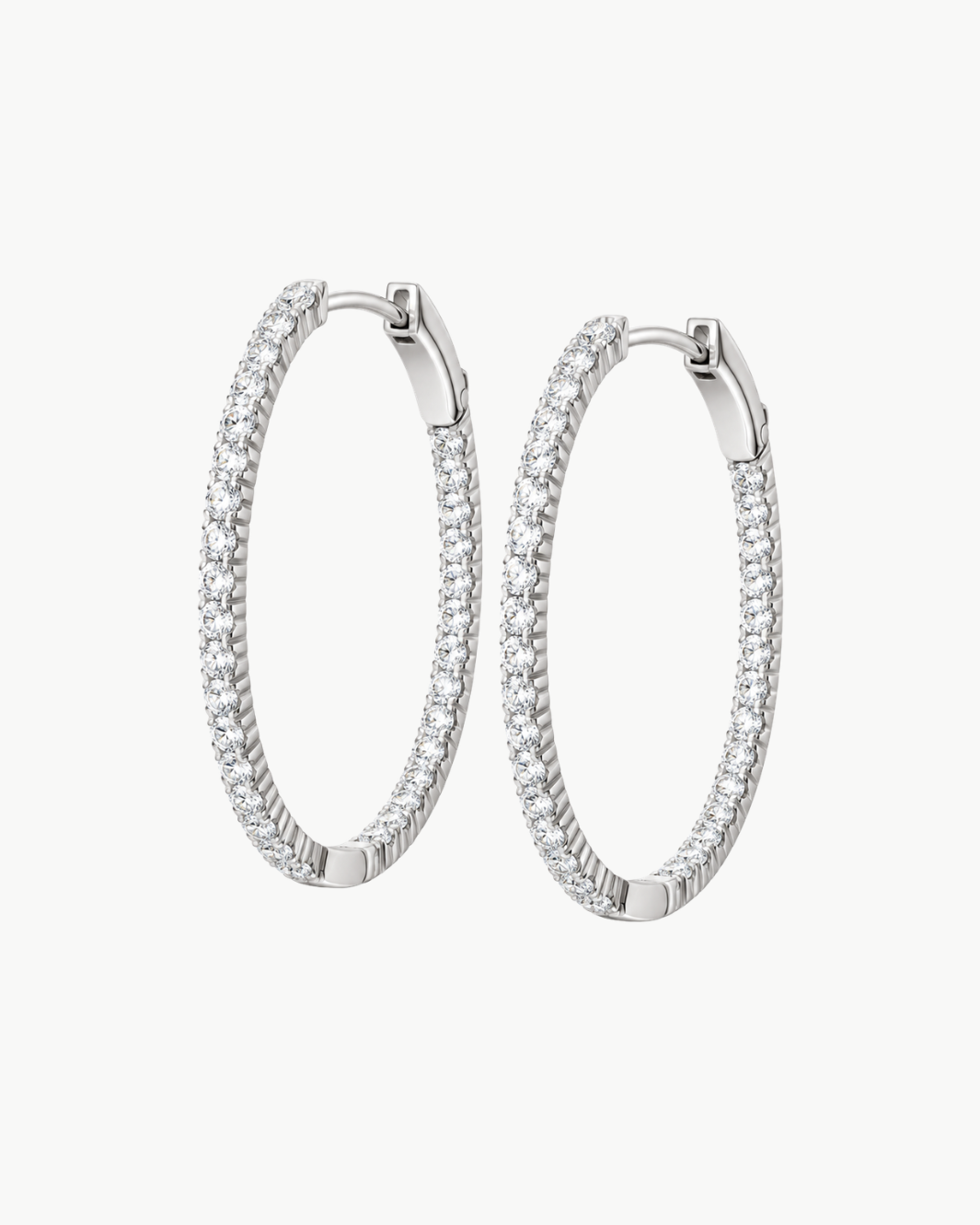 Signature Inside-Out Diamond Hoops