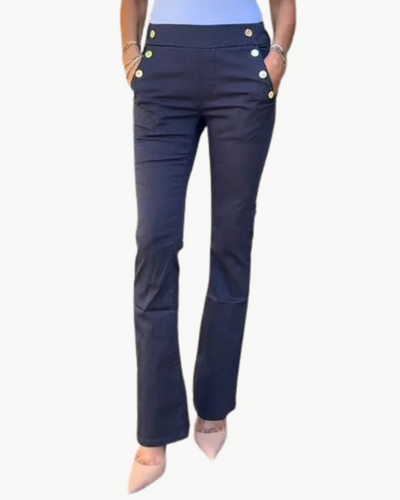 ELLEN IN NAVY PRINT