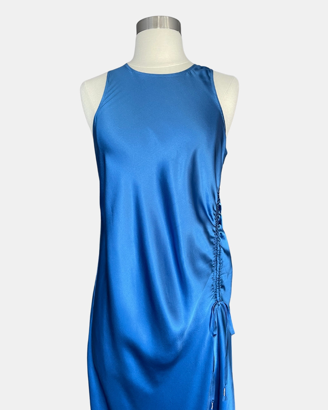 GO PULL ME IN DRESS IN CORNFLOWER - Romi Boutique