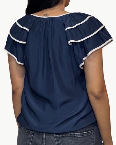 JORDAN TOP IN NAVY - Romi Boutique