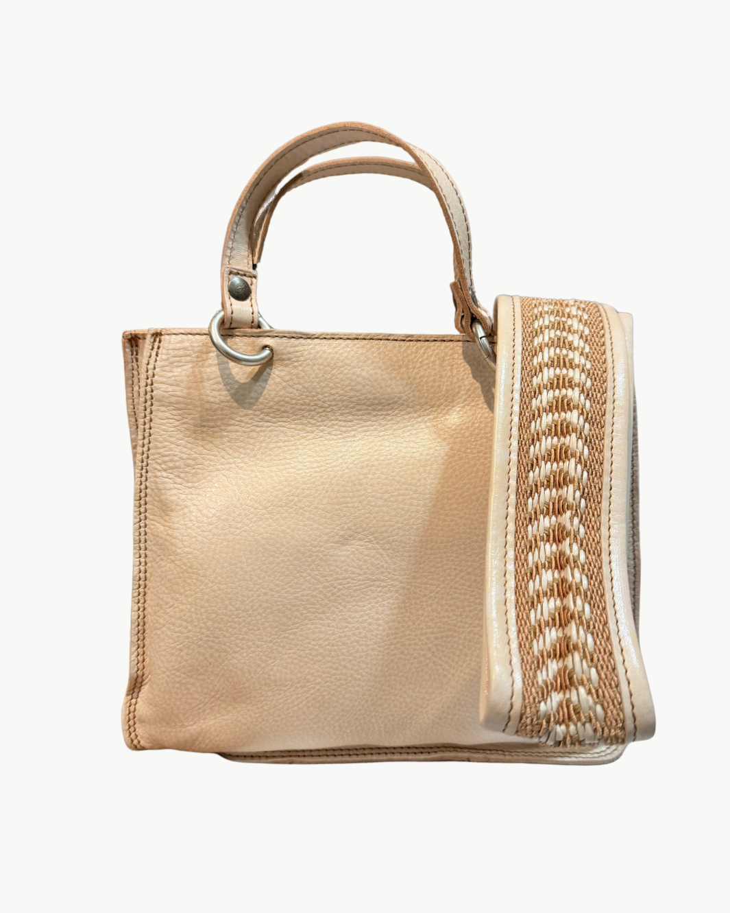 SHOPPING BAG IN CREAM