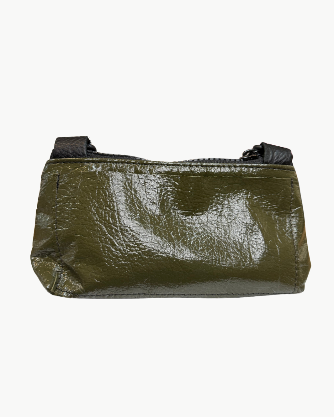 DARLA IN GREEN PATENT WITH BLACK STAR