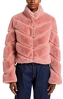 Generation Love BRIANNA FAUX FUR JACKET at Romi Boutique