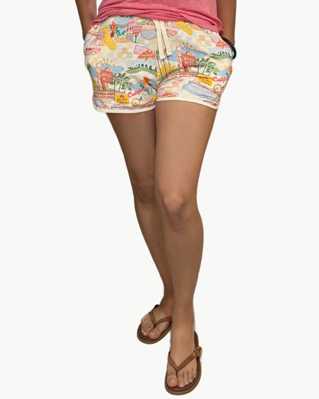 TIP KNITTED SHORT IN ECRU