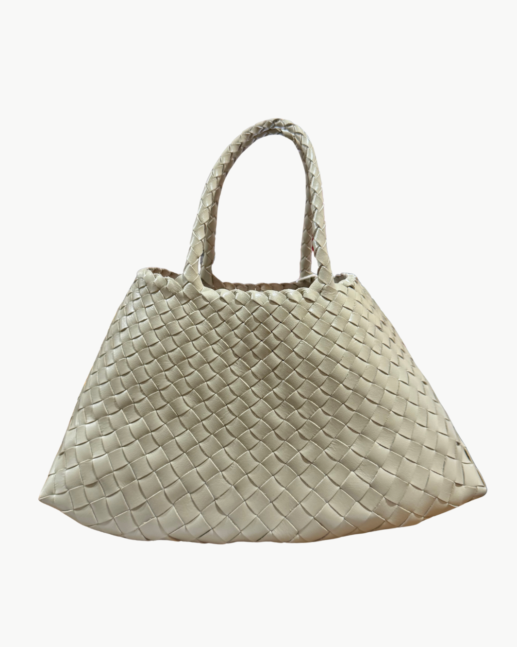 Dragon Diffusion SANTA CROCE SMALL IN PEARL at Romi Boutique