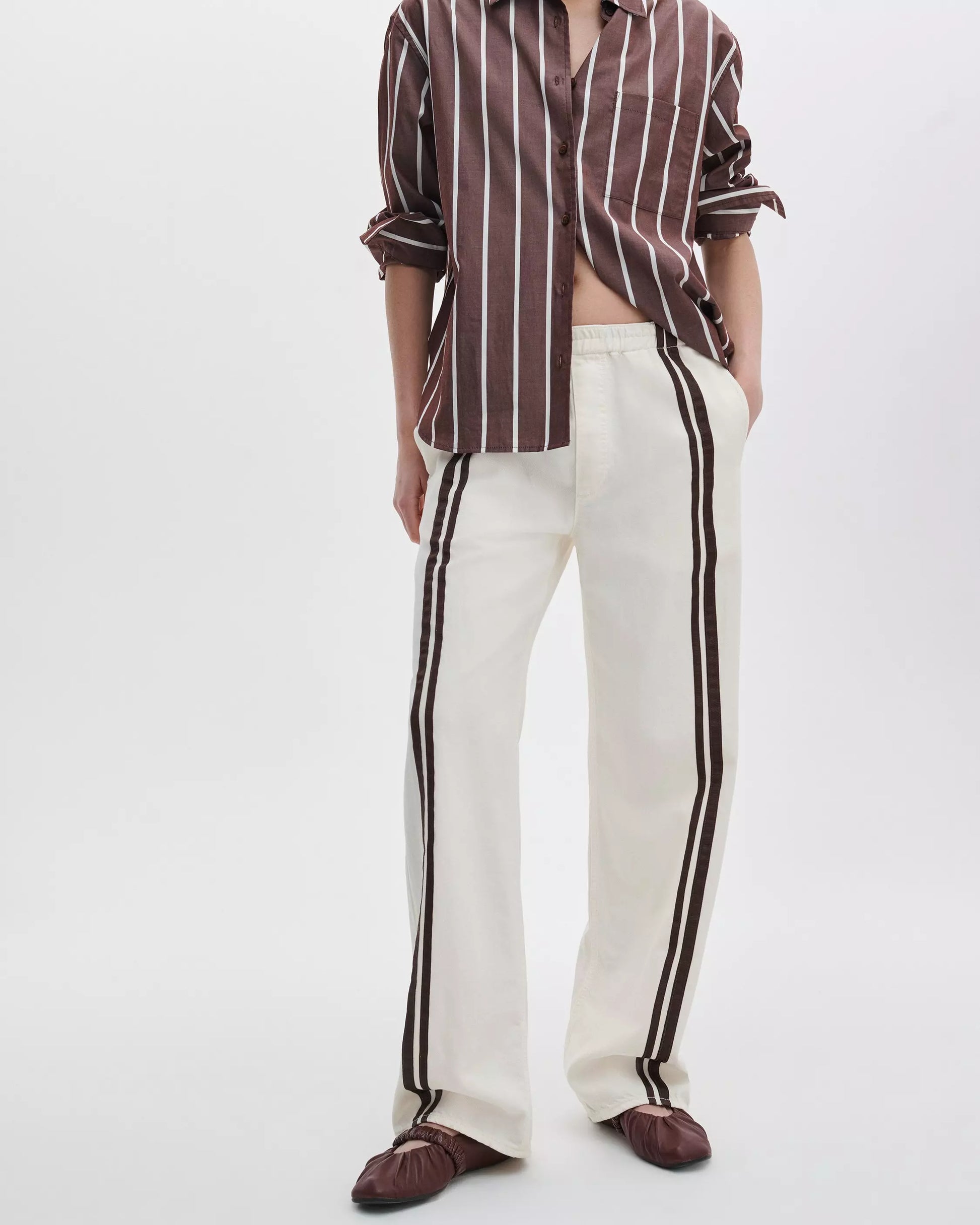 Logan Denim Track Pant
