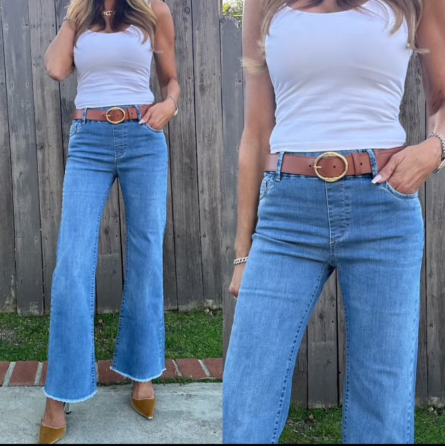 Bevy Flog Amanda Denim at Romi Boutique