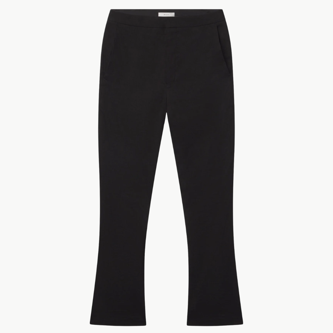 A.L.C Cropped Sophie Linen Pant at Romi Boutique