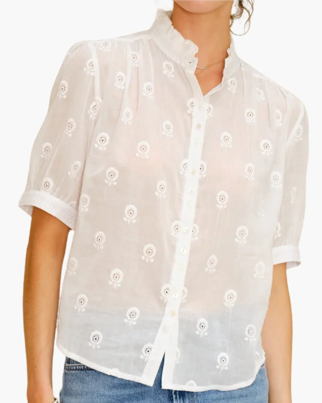 FRANI TOP IN WHITE - Romi Boutique