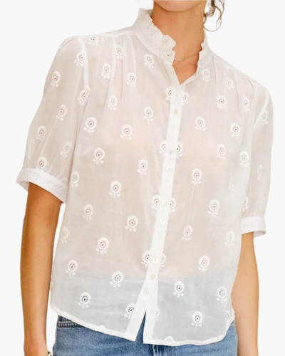 FRANI TOP IN WHITE - Romi Boutique