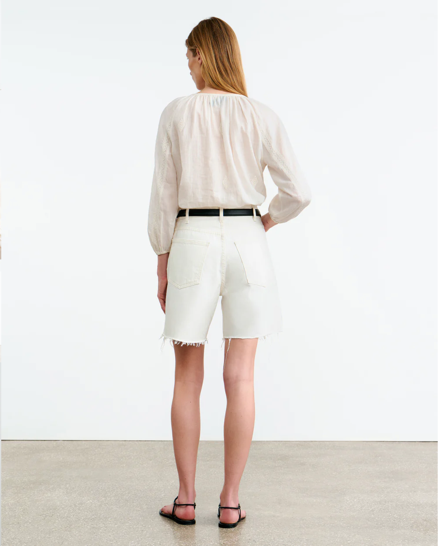 Nili Lotan CRISTO BLOUSE at Romi Boutique