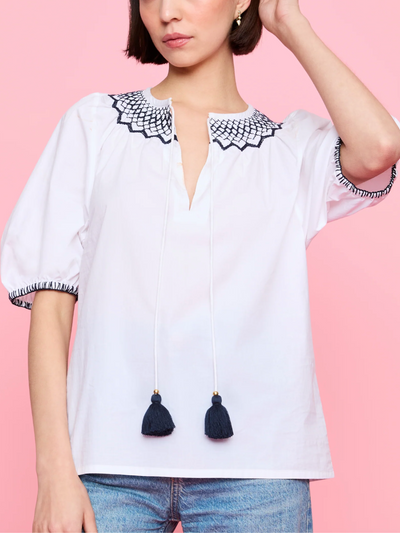 FRANKIE TOP IN CLEAN WHITE - Romi Boutique