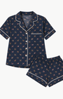 Eberjey Gisele Printed Shortie PJ Set at Romi Boutique