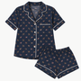 Eberjey Gisele Printed Shortie PJ Set at Romi Boutique