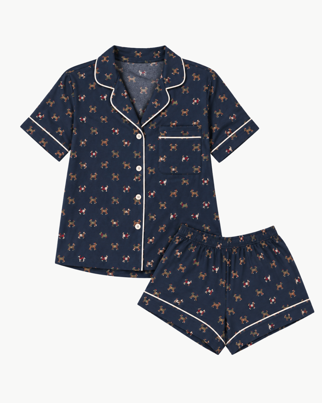 Eberjey Gisele Printed Shortie PJ Set at Romi Boutique