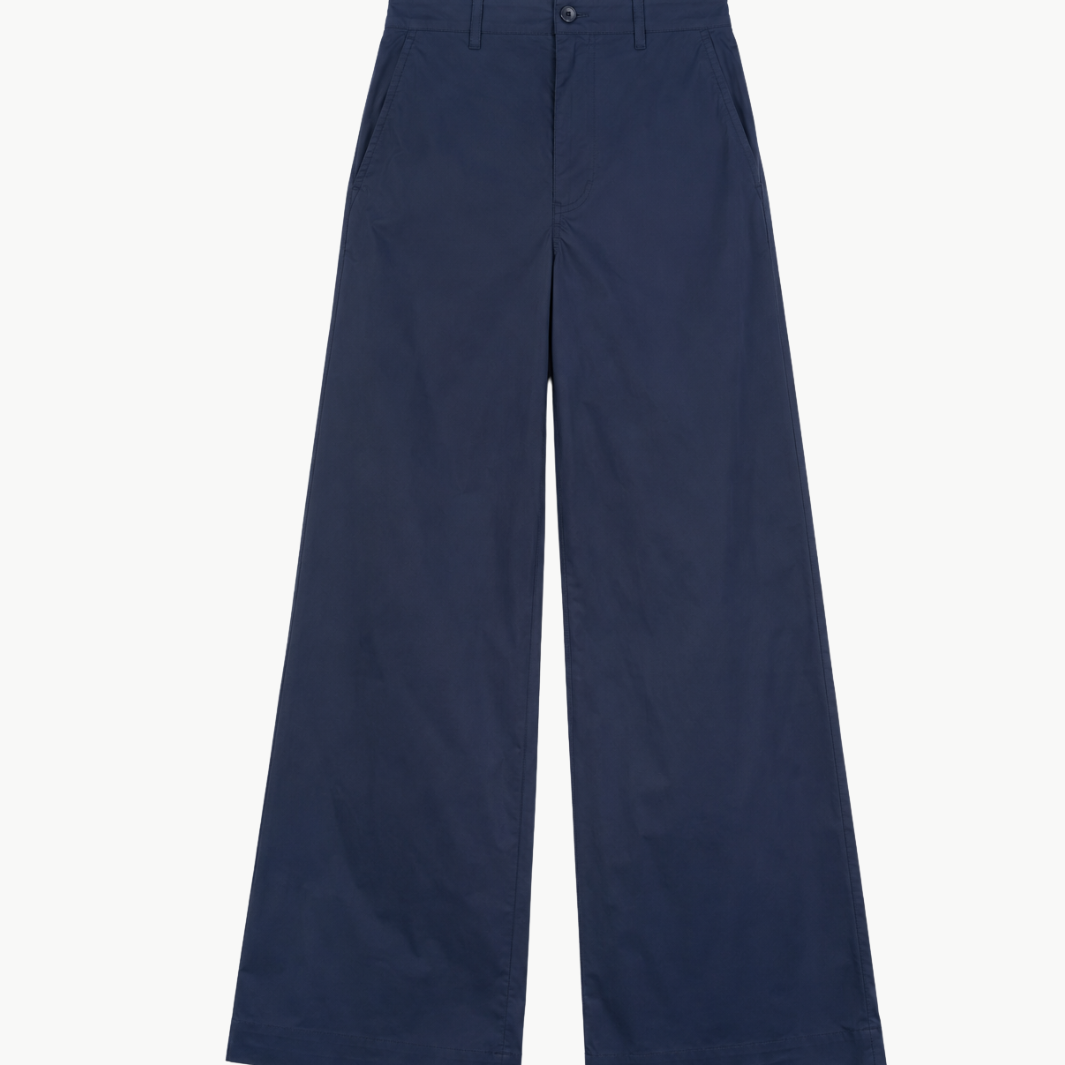 Pharaoh Lennox Pant In Italian Poplin at Romi Boutique
