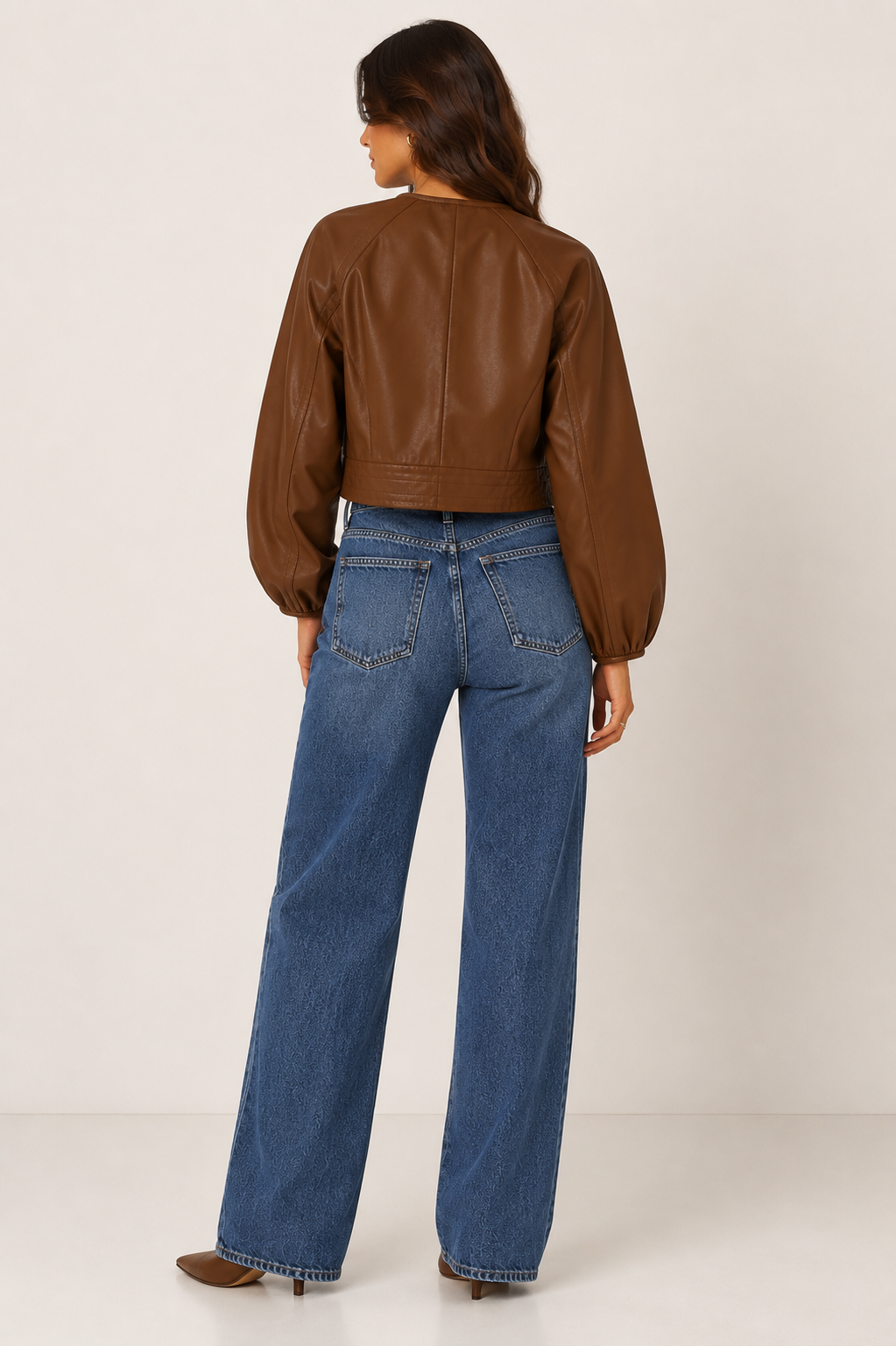 Olive Leather Jacket