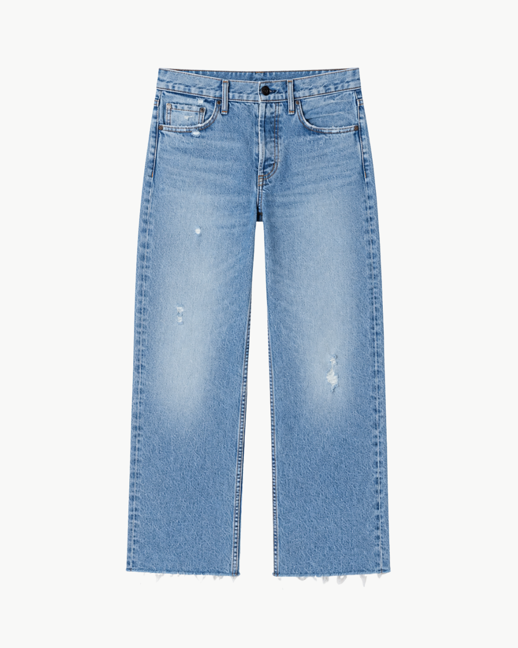 Low Rise Straight Jeans
