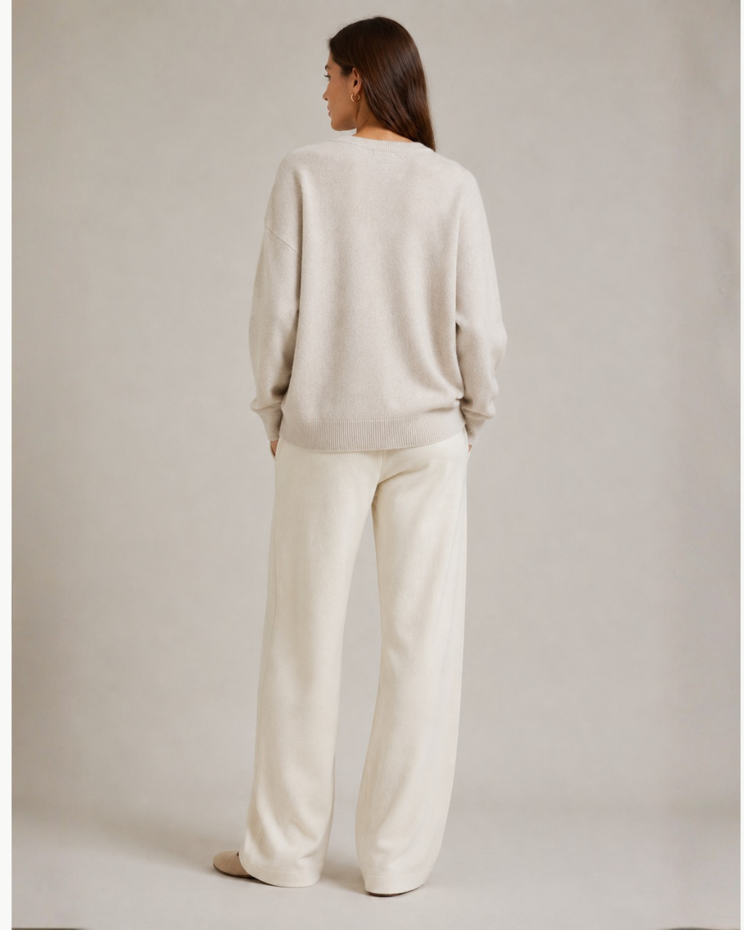 Cashmere Scoop Sweater