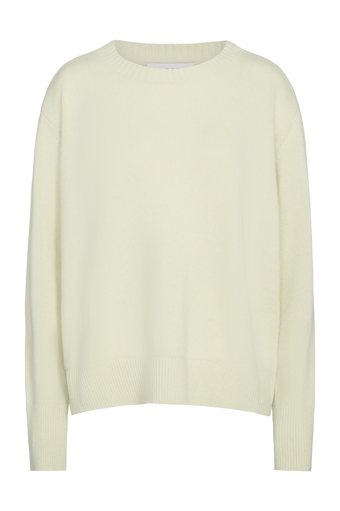 NEW JILL CASHMERE CREWNECK IN ALOE WASH