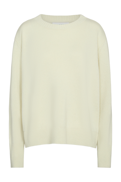 NEW JILL CASHMERE CREWNECK IN ALOE WASH