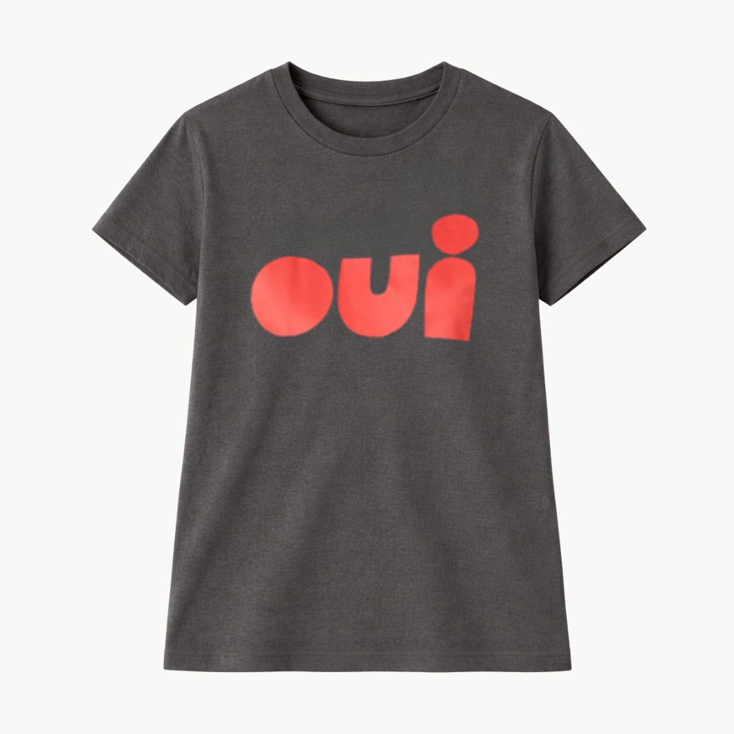 Clare V OUI CLASSIC TEE at Romi Boutique