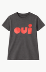 Clare V OUI CLASSIC TEE at Romi Boutique