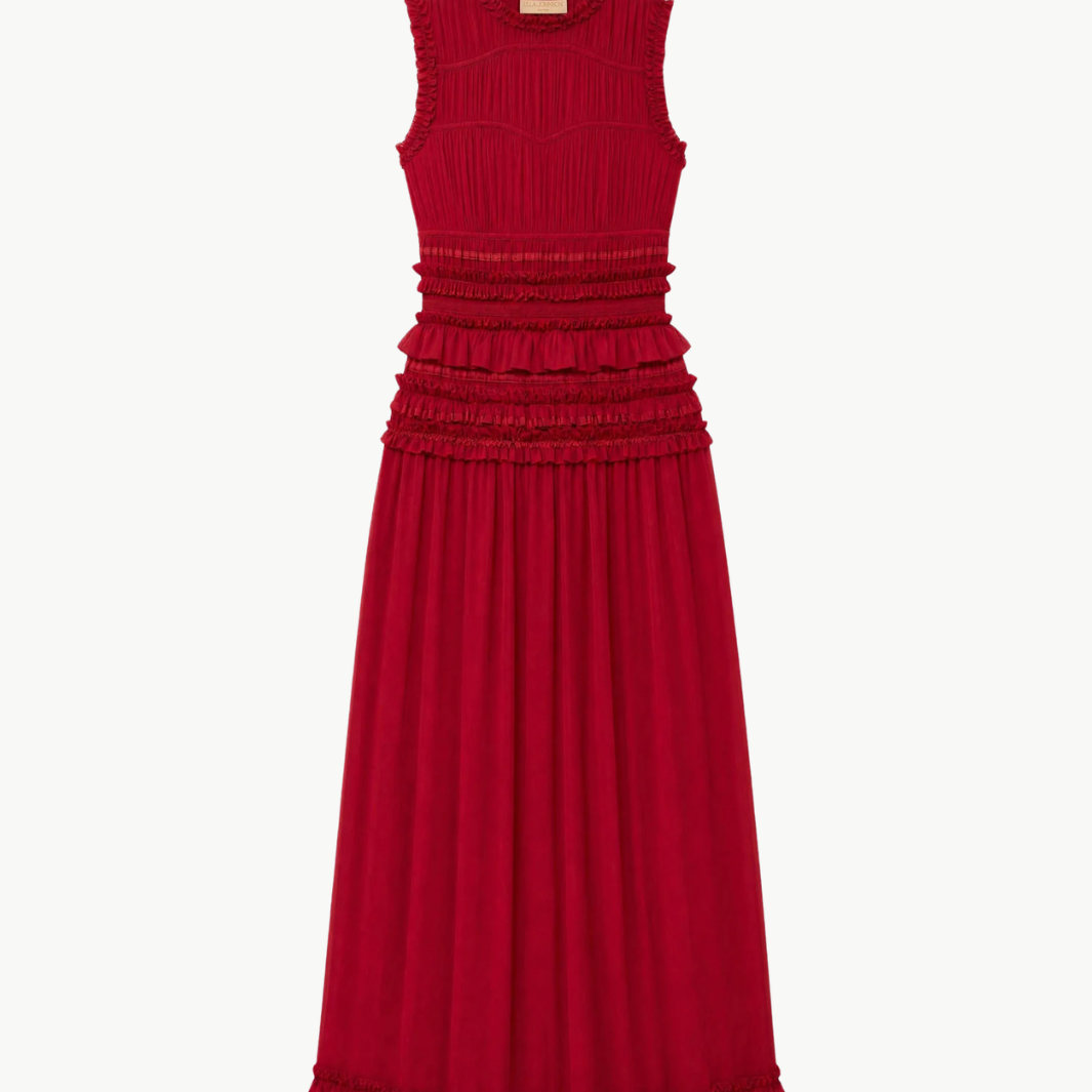 Ulla Johnson Etta Sleeveless Silk Dress at Romi Boutique