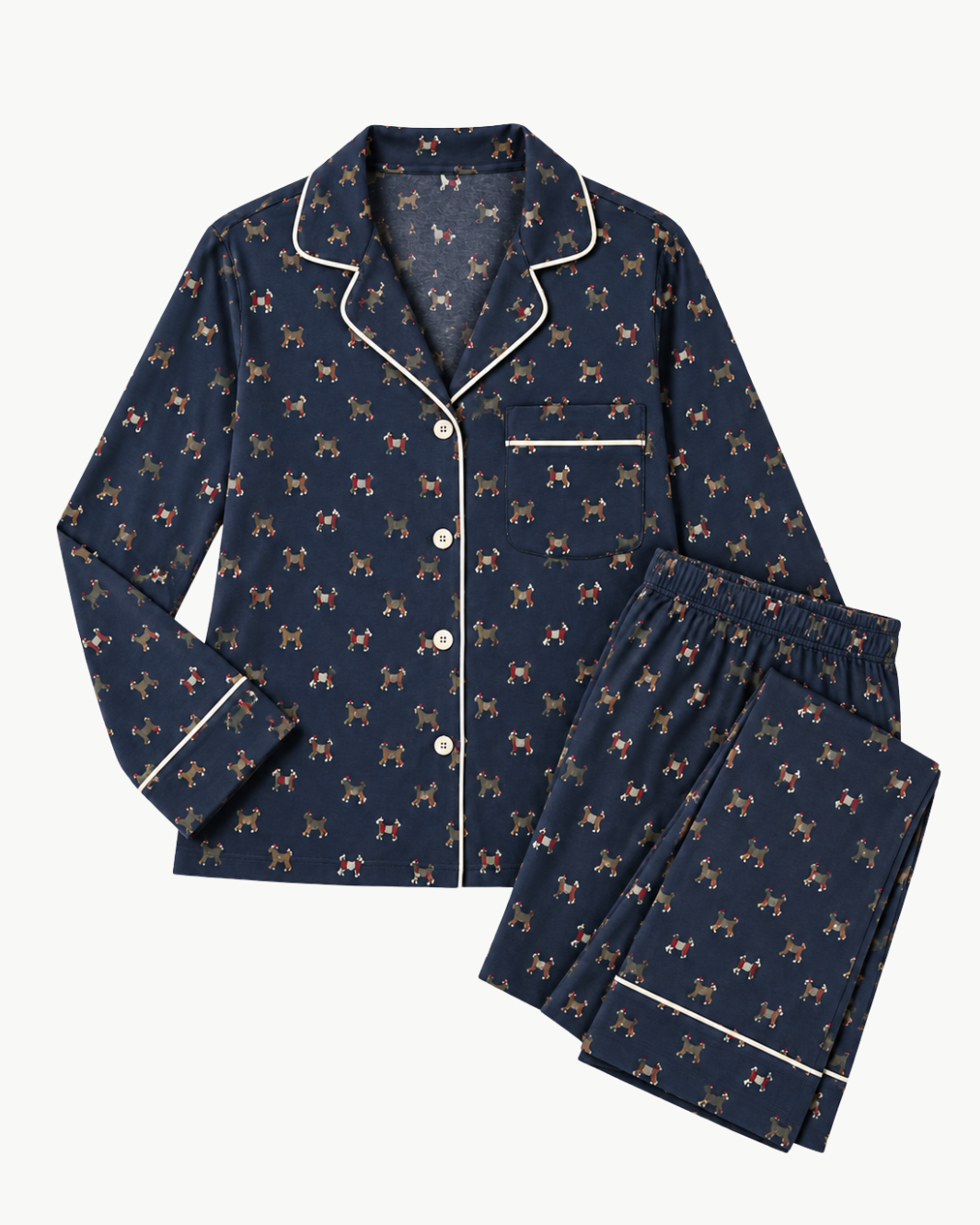 Eberjey Gisele Printed Long PJ Set at Romi Boutique