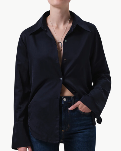CAMILIA SHIRT IN MIDNIGHT